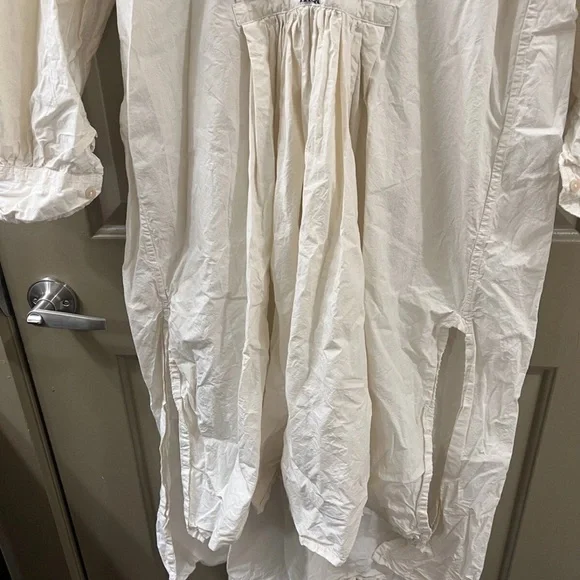 Magnolia Pearl Cream Long shirt Dress Tunic (item B7) - Picture 4 of 8